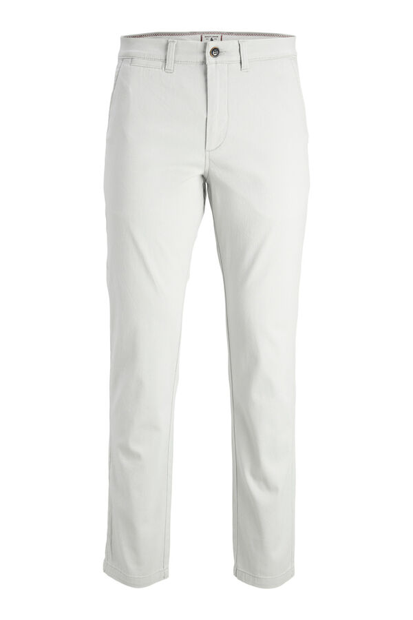 Jack & Jones Cal&ccedil;as chino regular fit Cinzento