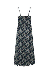 Vero Moda Vestido comprido de al&ccedil;as Azul