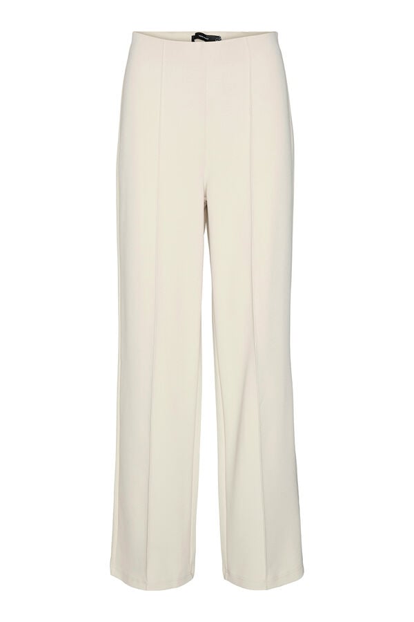 Vero Moda Cal&ccedil;a social el&aacute;stica Tostado