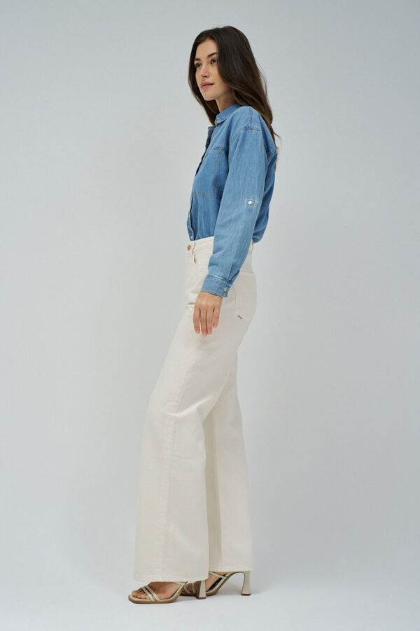 Salsa Jeans Vaqueros wide leg Azul