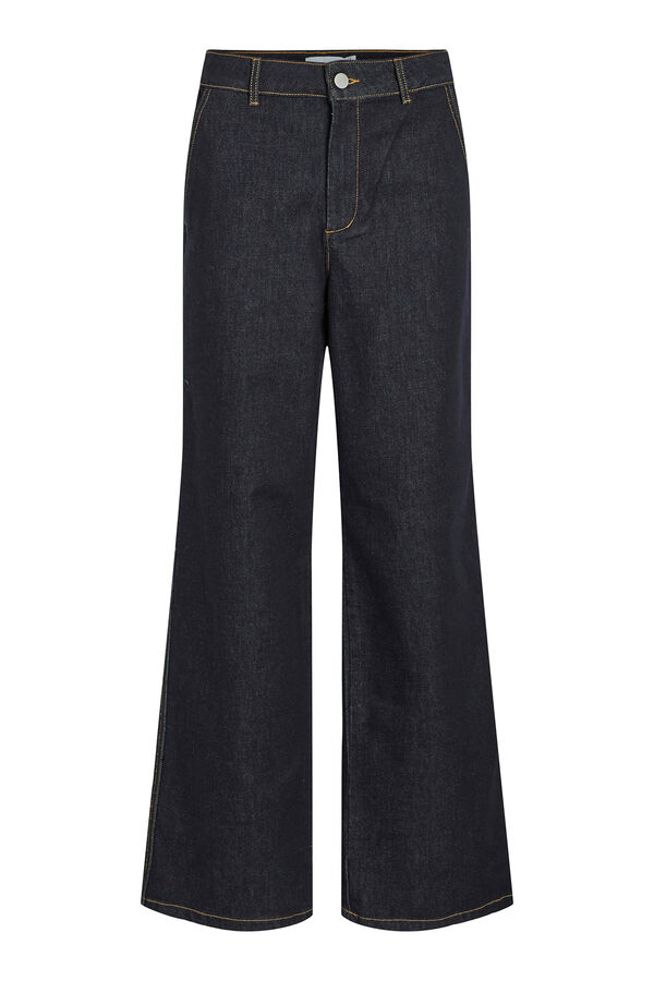 Vila Pantal&oacute;n vaquero ancho Azul marino