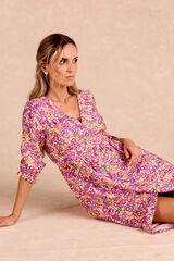 Pol&iacute;n Et Moi Vestido largo Lola Amarillo