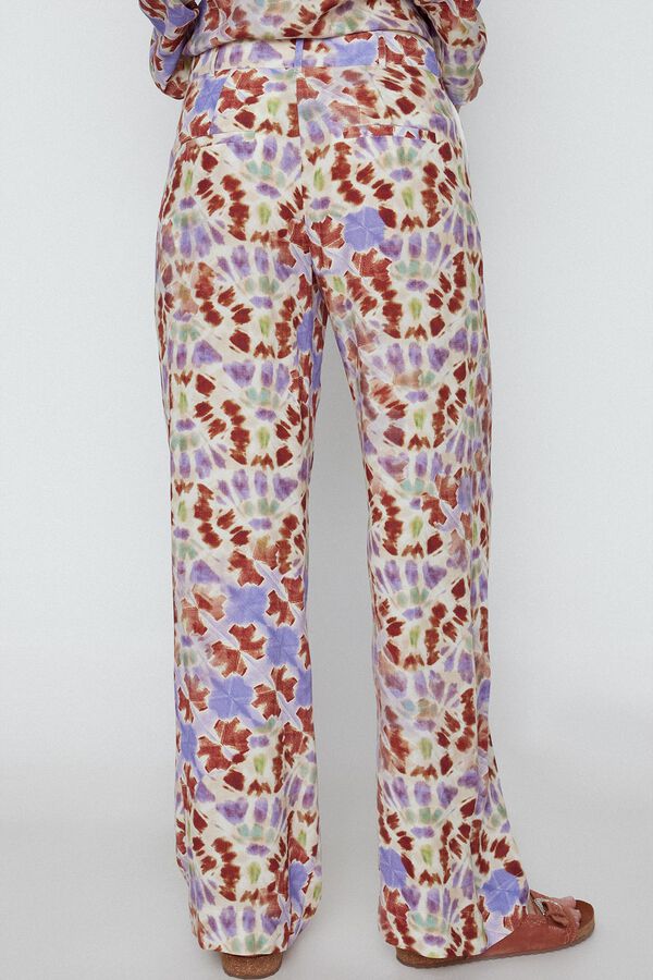 Slowlove Pantal&oacute;n ancho estampado Multicolor