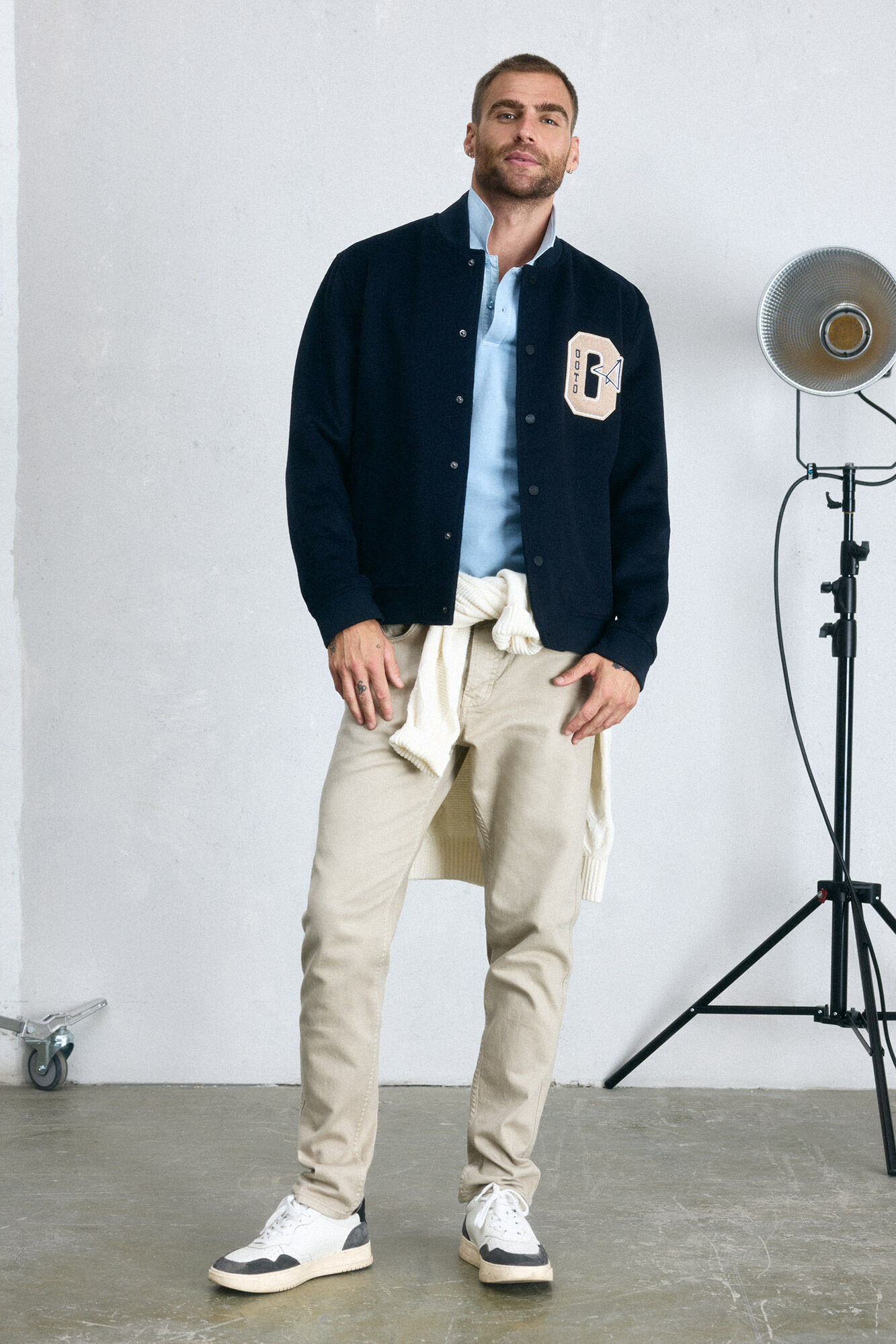 OOTO Cal&ccedil;as 5 bolsos cor slim