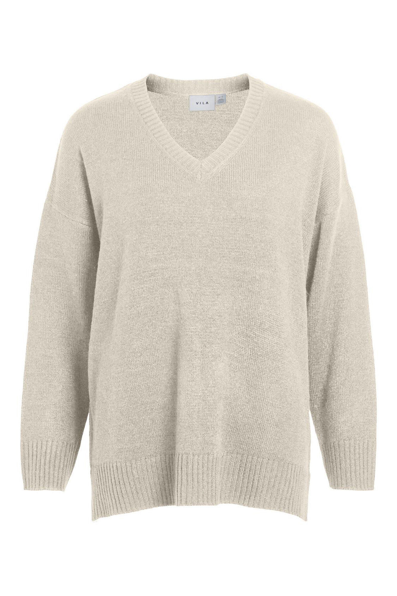 Vila Jersey largo cuello pico