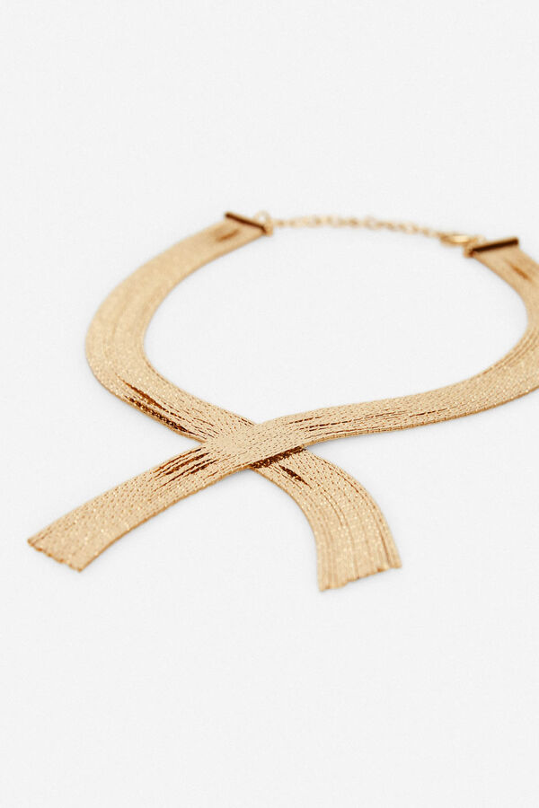 Cortefiel Gargantilla multiples cadenas Dorado