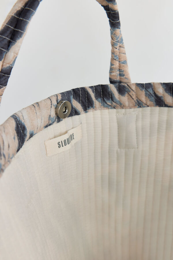 Slowlove Bolsa de compras Tie-Dye Multicolorido