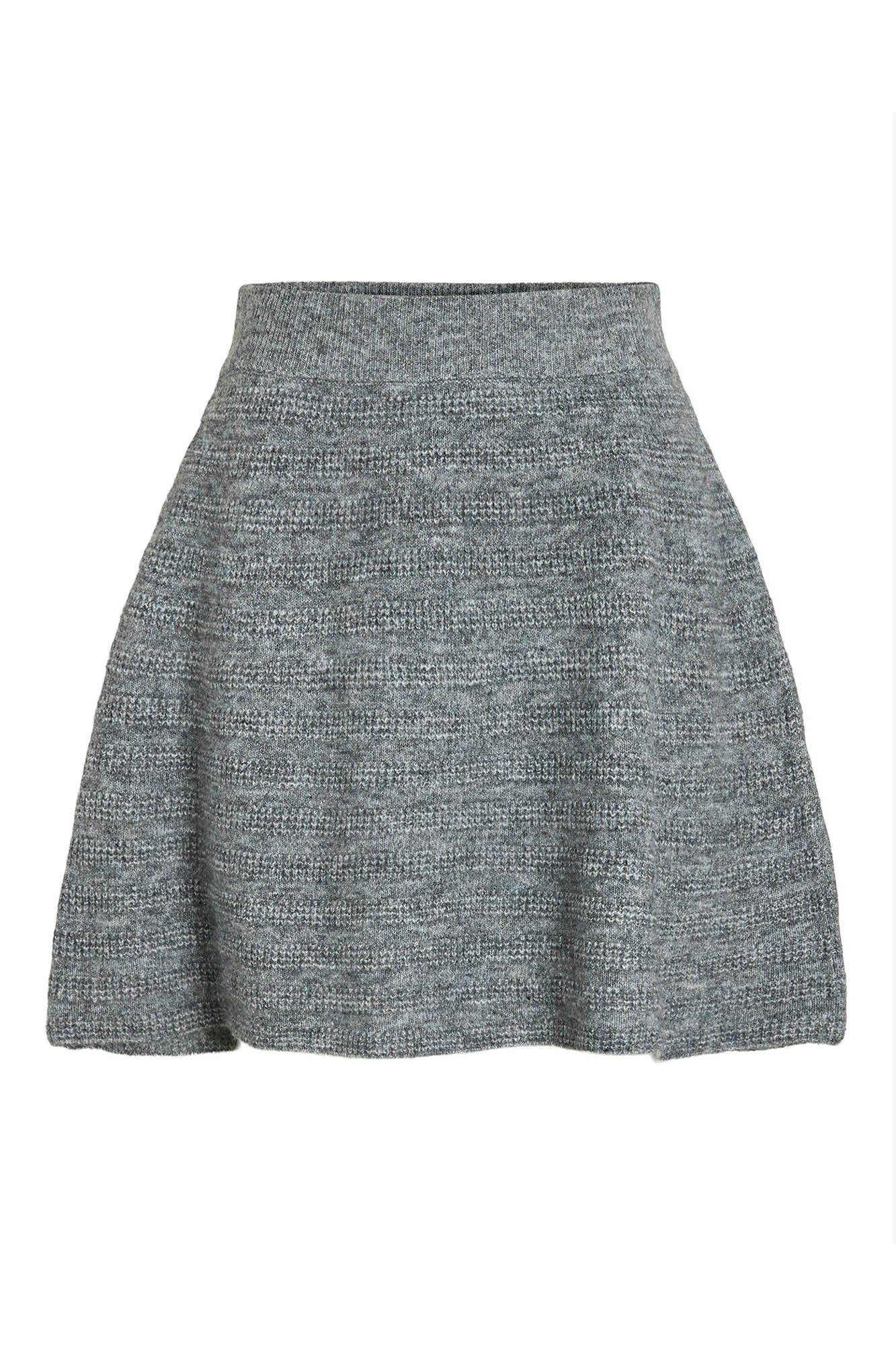 Vila Falda corta de punto con lana