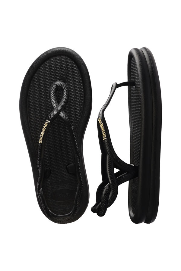 Havaianas Sand&aacute;lias Luna Puffed Up Preto