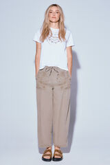 Slowlove Camiseta manga curta Branco