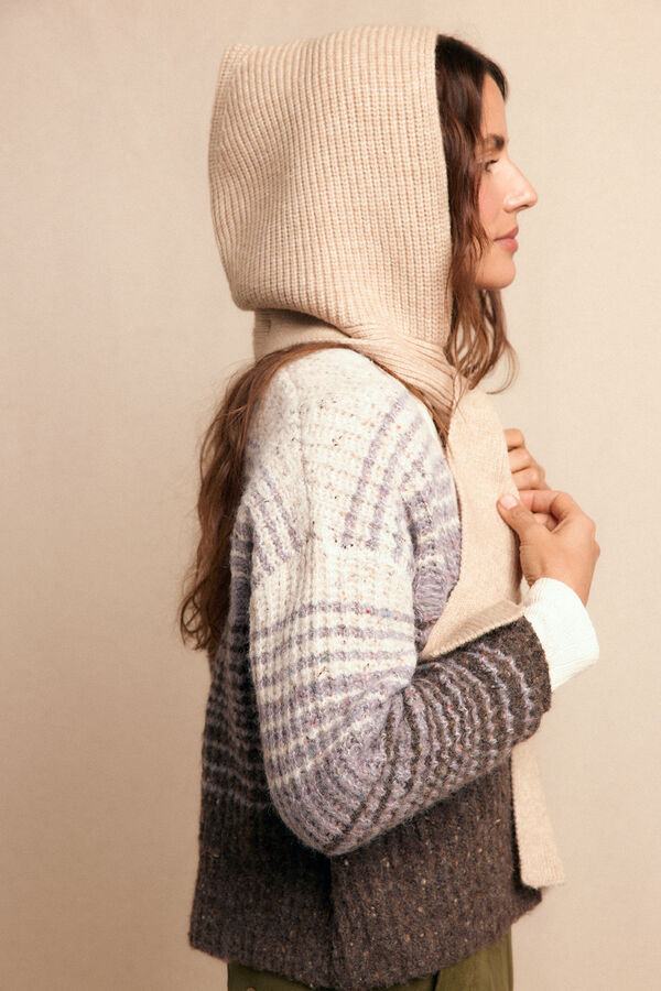 Slowlove Balaclaba punto Beige