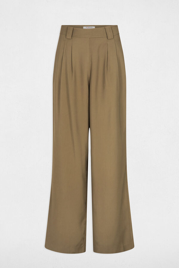 Morgan Pantal&oacute;n pernera ancha holgado Verde