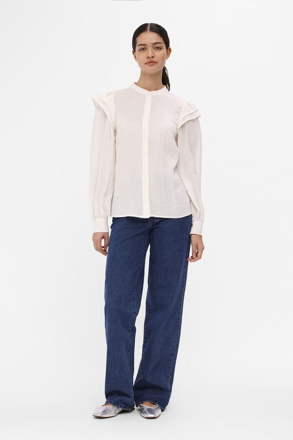 Object Camisa manga larga Blanco