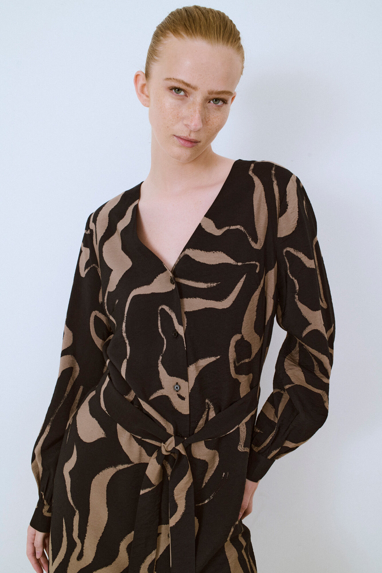 Object Vestido corto estampado