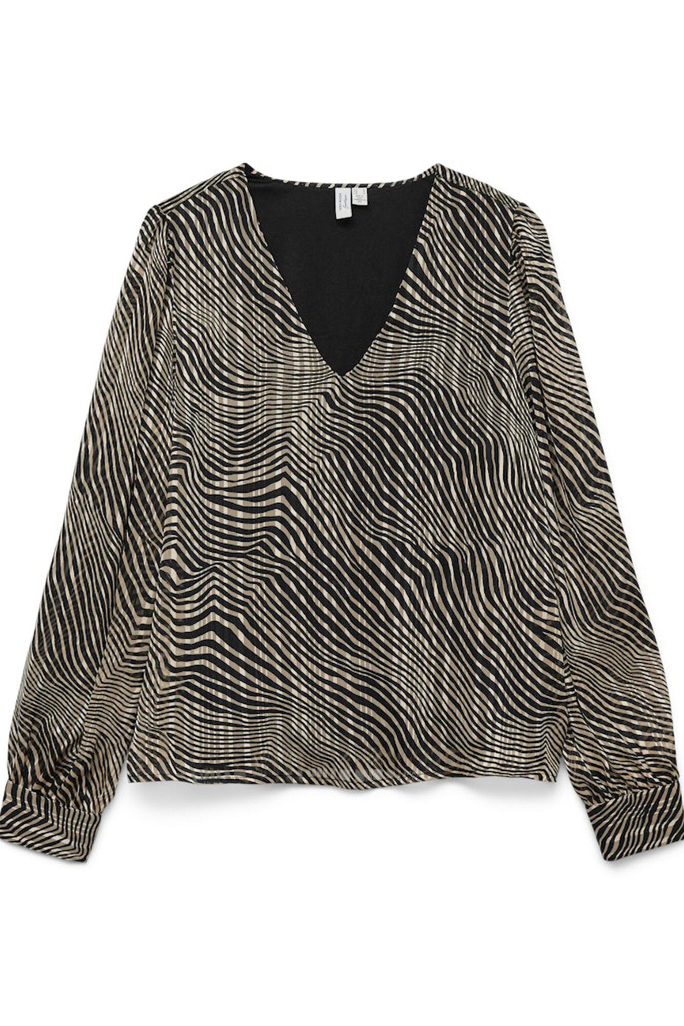 Vero Moda Blusa manga larga cuello pico