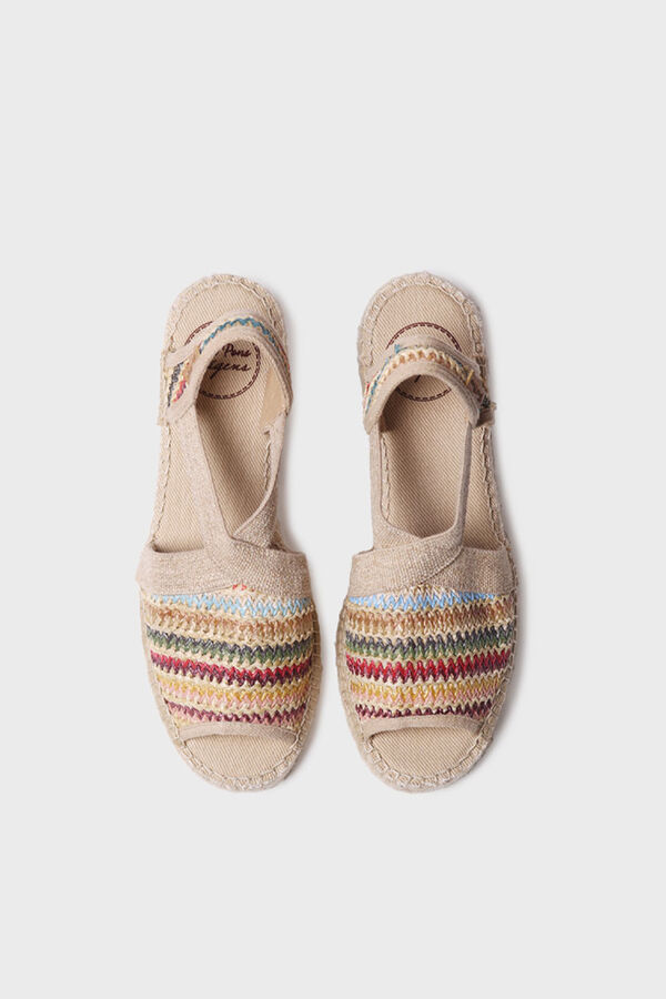 Toni Pons Sandalia tac&oacute;n con el&aacute;sticos Multicolor