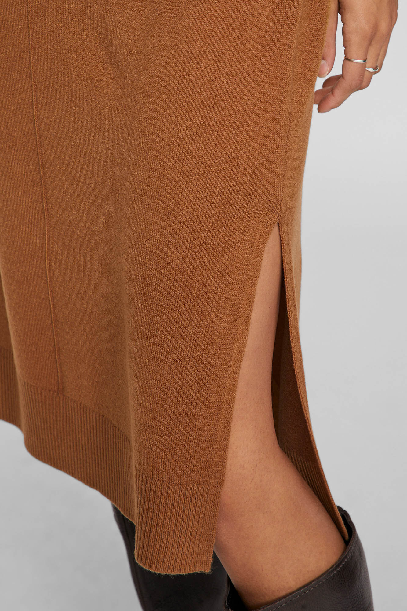 Vila Vestido midi de malha