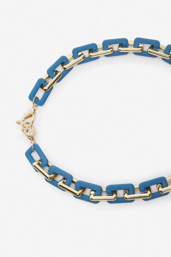 Cortefiel Collar cuelga gafas Azul marino