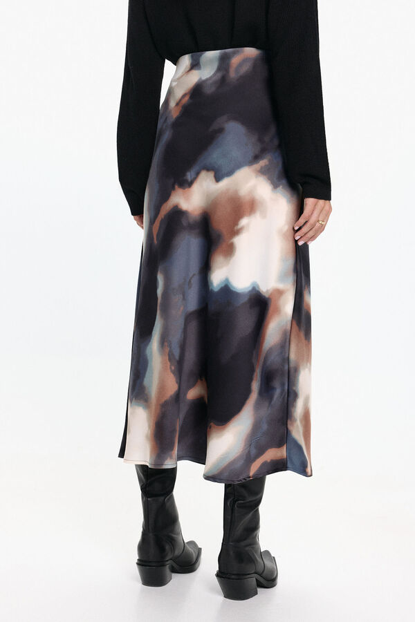 Vero Moda Falda estampada larga Multicolor