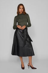 Vila Jersey cuello alto l&uacute;rex Turquesa