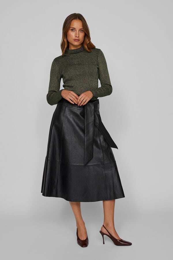 Vila Jersey cuello alto l&uacute;rex Turquesa