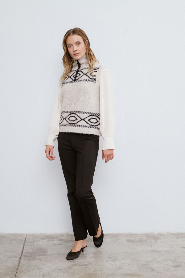 Vila Colete com borda Cinzento