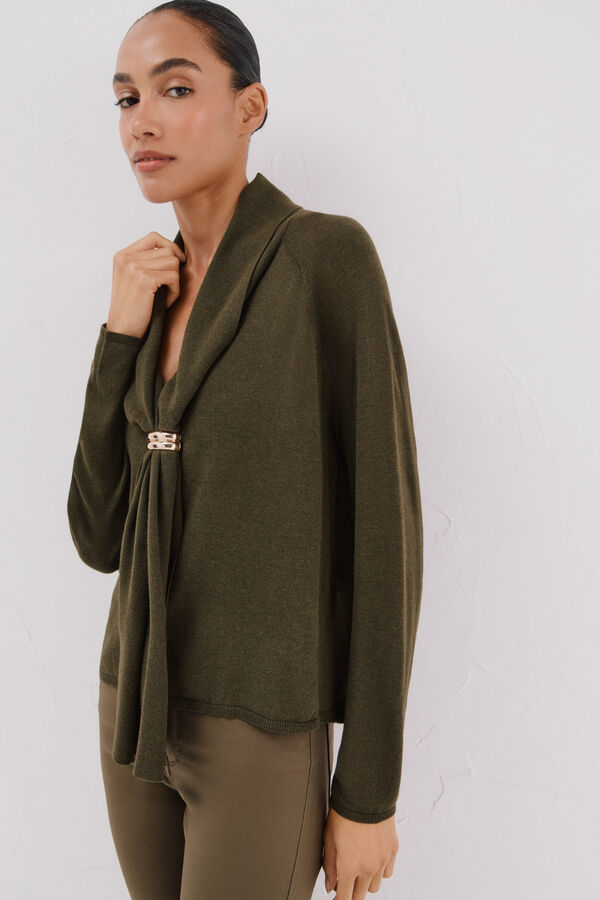 Cortefiel Arco de Jersey Verde