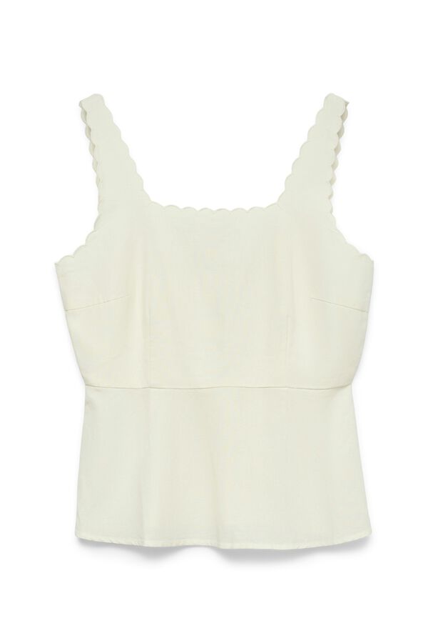 Vero Moda Top de tirantes Blanco