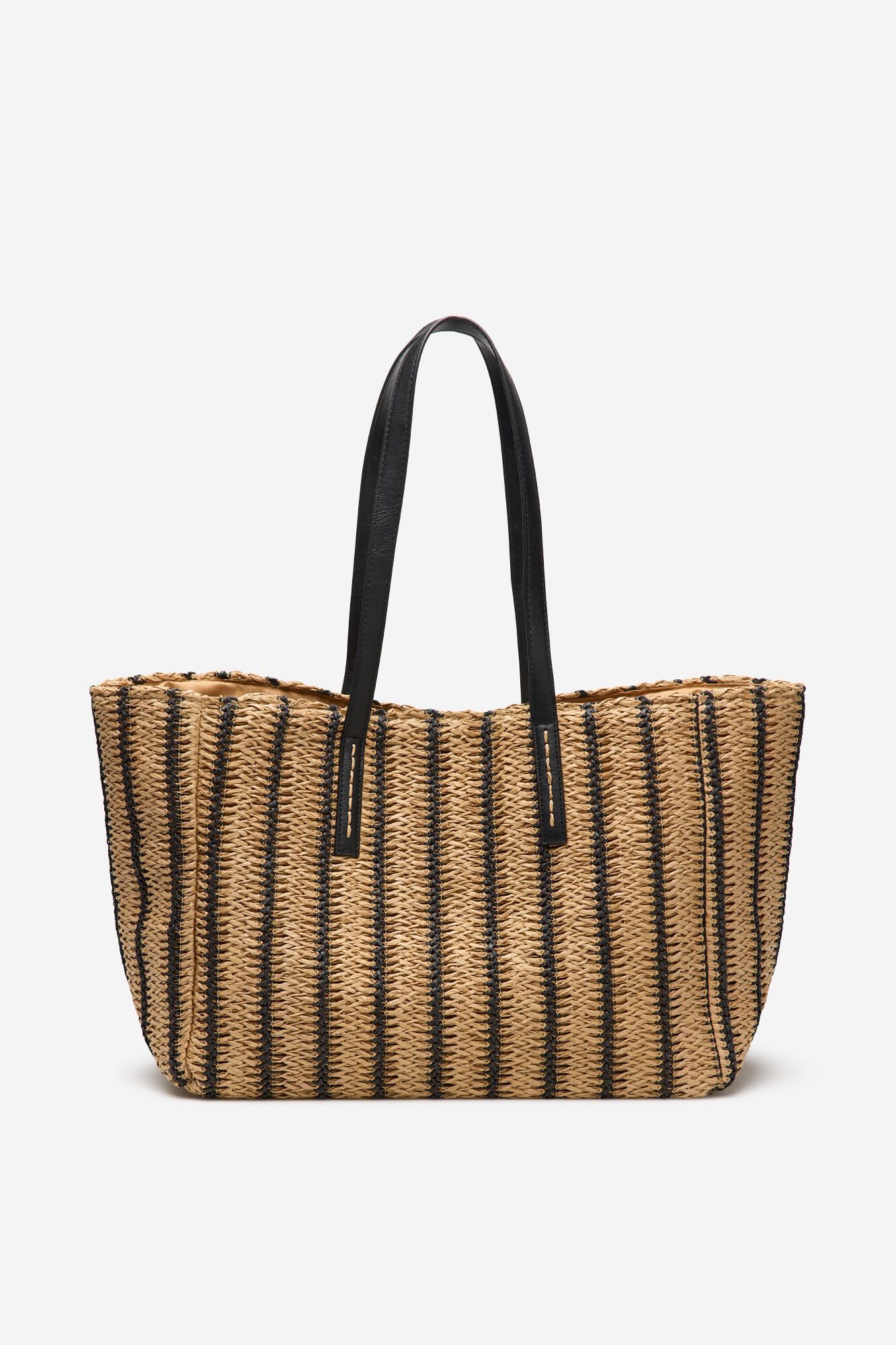Cortefiel Mala tote bag estampada &agrave;s riscas