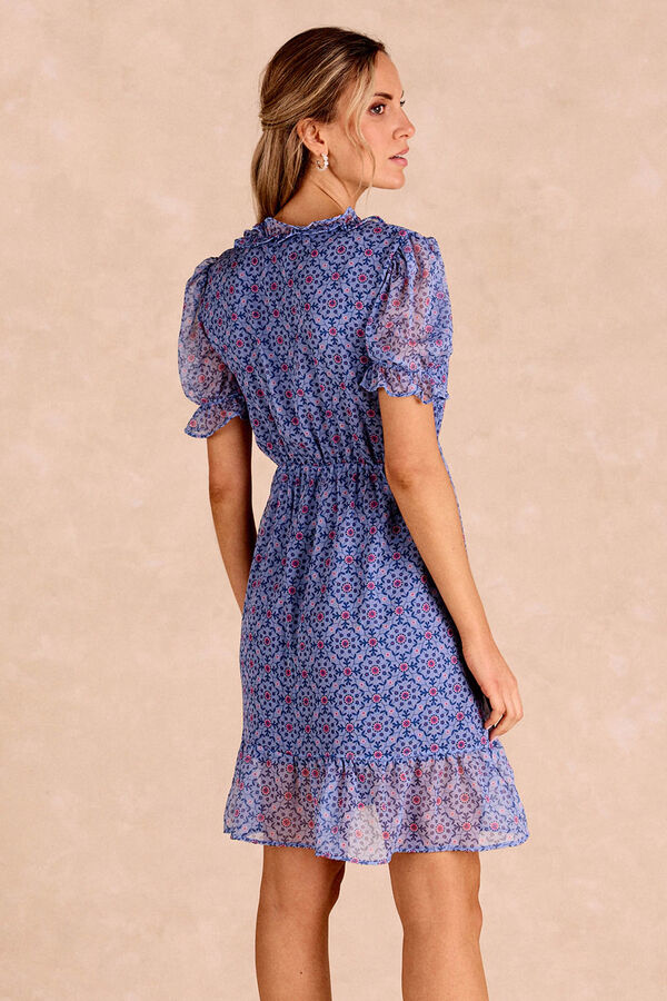 Polín Et Moi Vestido curto Azul