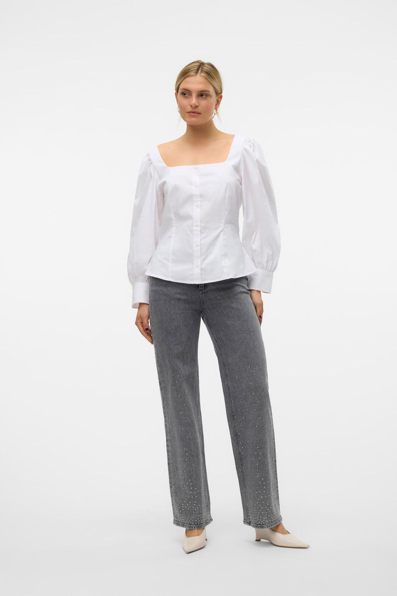 Vero Moda Jeans con detalle