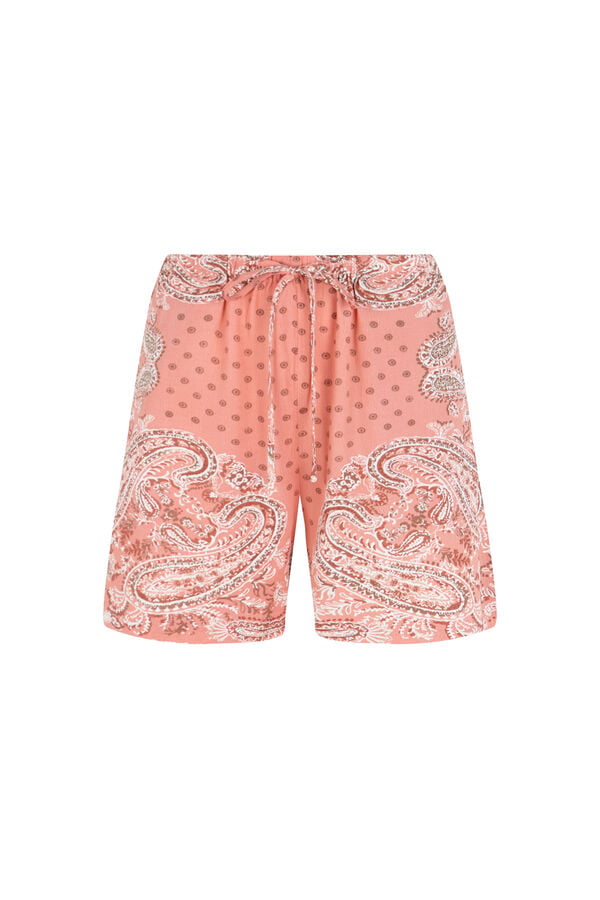 Slowlove Bermuda fluida estampada Multicolor