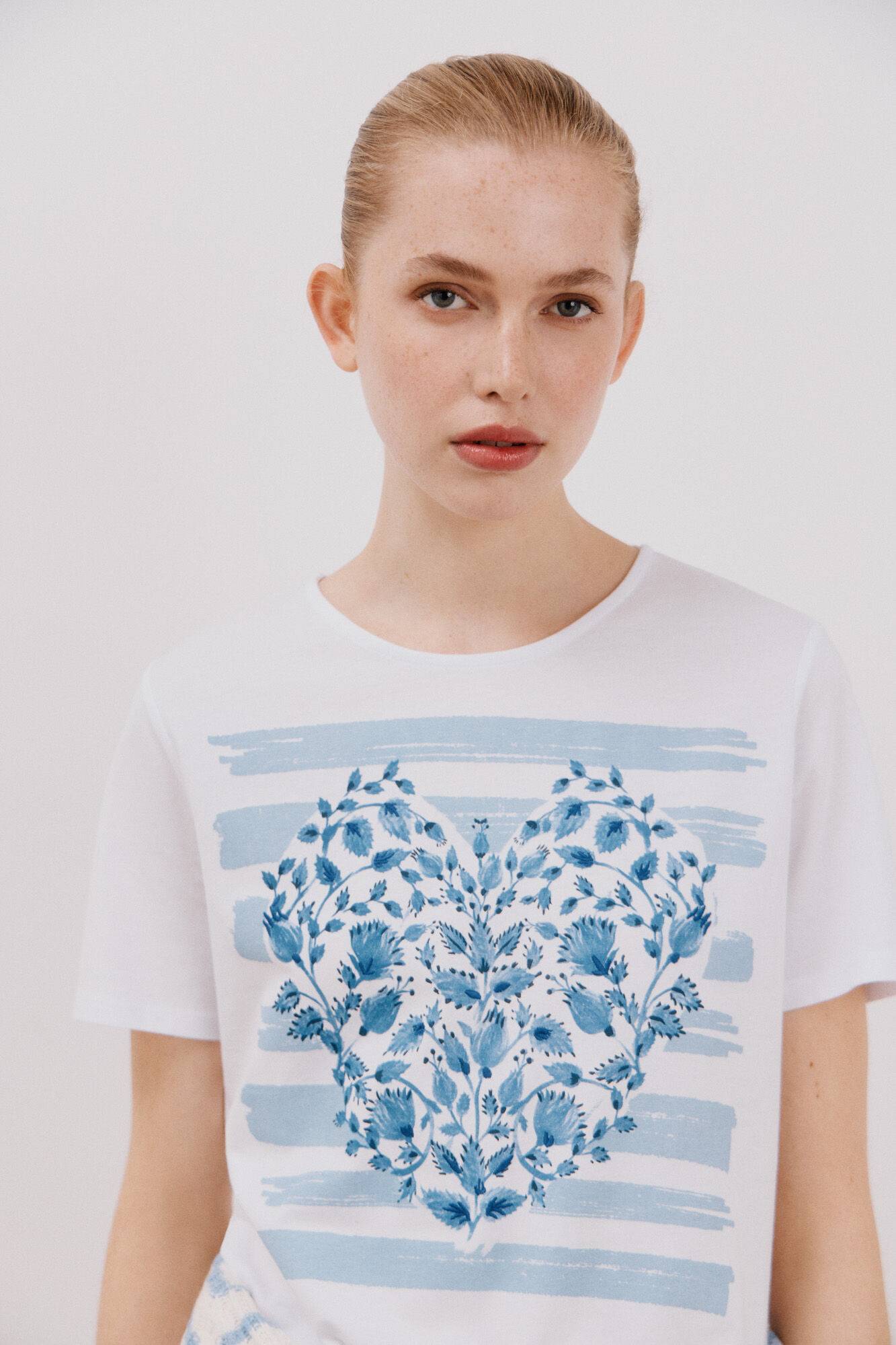 Cortefiel Camiseta estampada