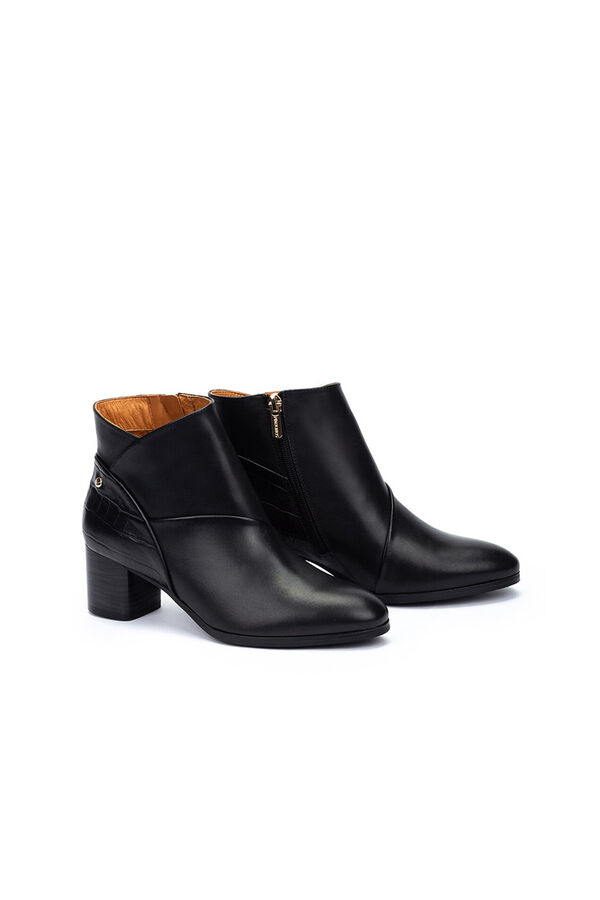 Pikolinos Botins de salto alto Preto