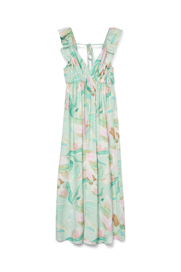 Vero Moda Vestido largo de tirantes Verde