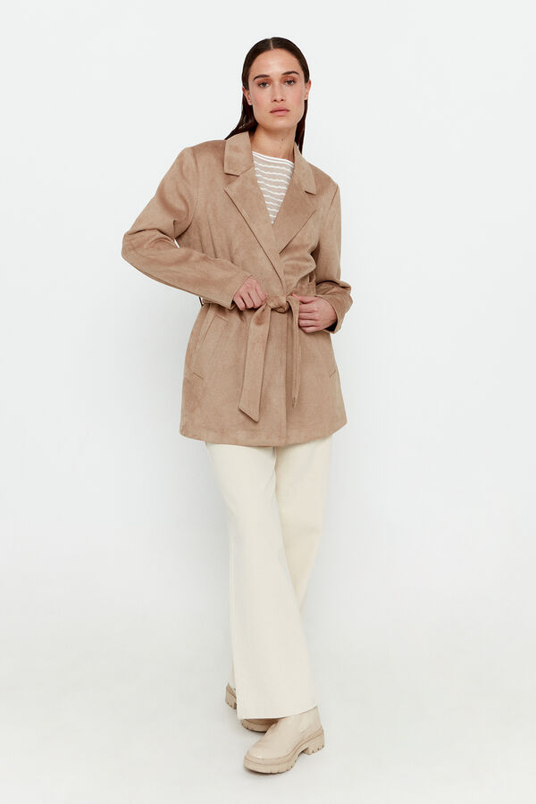 Vero Moda Gabardina efecto ante Verde