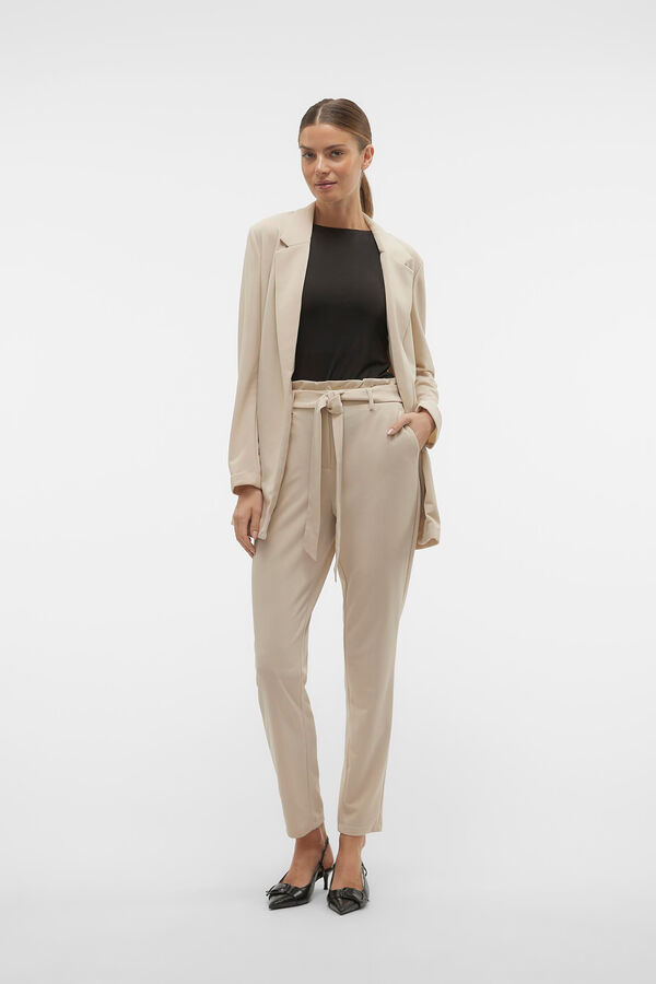 Vero Moda Blazer abierta Gris