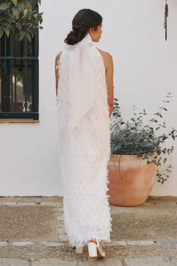 Pol&iacute;n Et Moi Vestido de noiva Dalia Branco