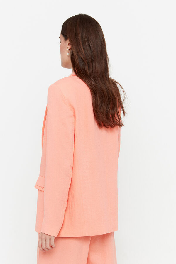 Vero Moda Blazer regular fit com detalhes de folhos  Subiu