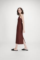 Grace & Mila Vestido midi Veranys Castanho
