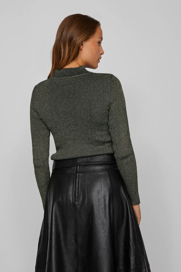 Vila Jersey cuello alto l&uacute;rex Turquesa