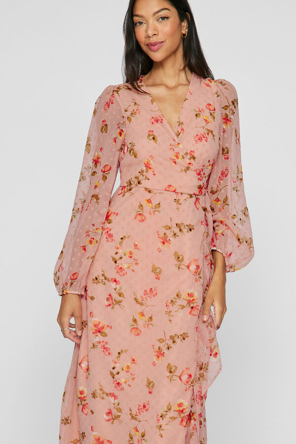 Vila Vestido de festa midi Subiu