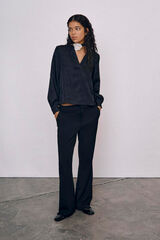 Object Calças flared  Preto