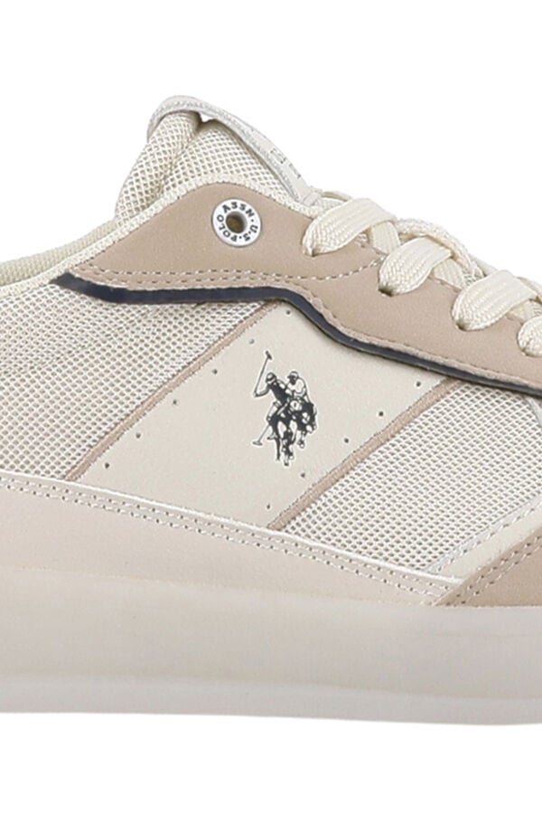 Us Polo Cal&ccedil;ado casual de homem Branco