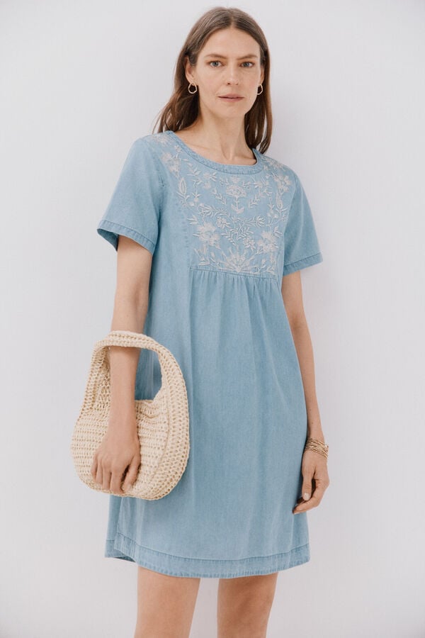 Cortefiel mini bolsa hobo tran&ccedil;ada Castanho