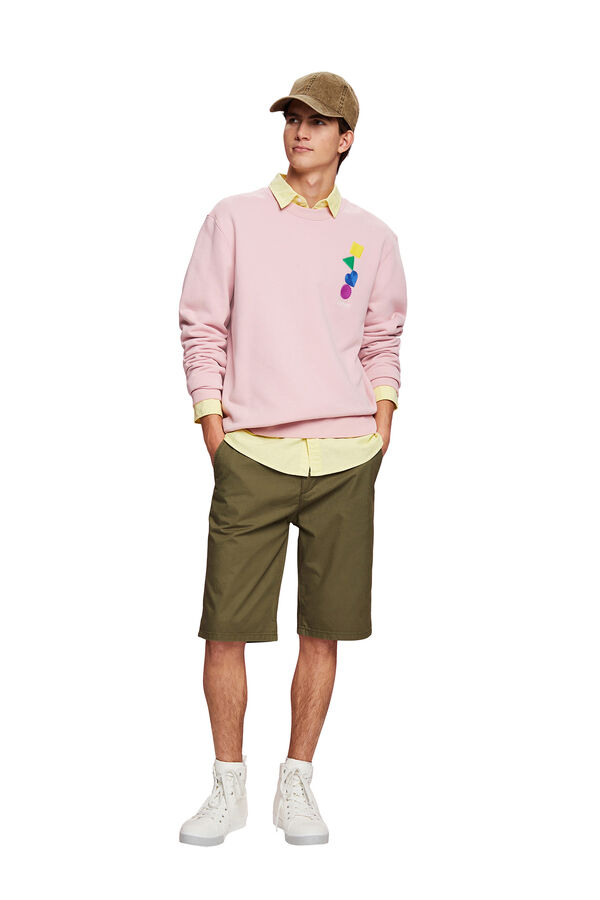 Esprit Chino bermuda 100% algodón sostenible Verde