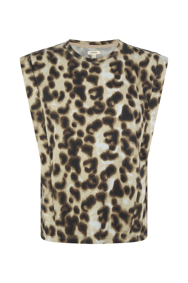 Slowlove Camiseta estampado leopardo Multicolorido