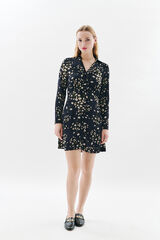 Caroll Vestido 100% viscose Preto