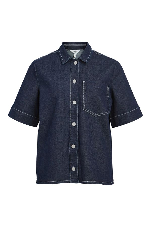Object Camisa de ganga Azul