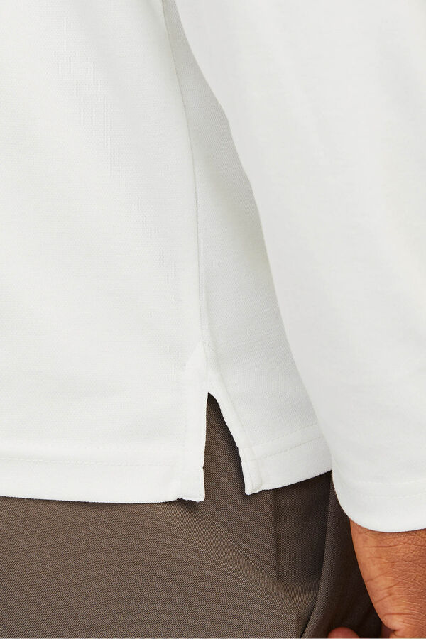 Jack & Jones Polo cl&aacute;sico manga larga Blanco